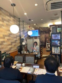 cafeでお勉強会♪